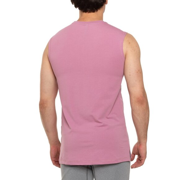 NEW Leg3nd Overlock Stitch Muscle Tank Top cotton-poly blend  069sn - Picture 2 of 3